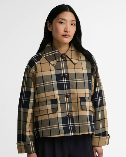 Delilah Tartan Showerproof Jacket