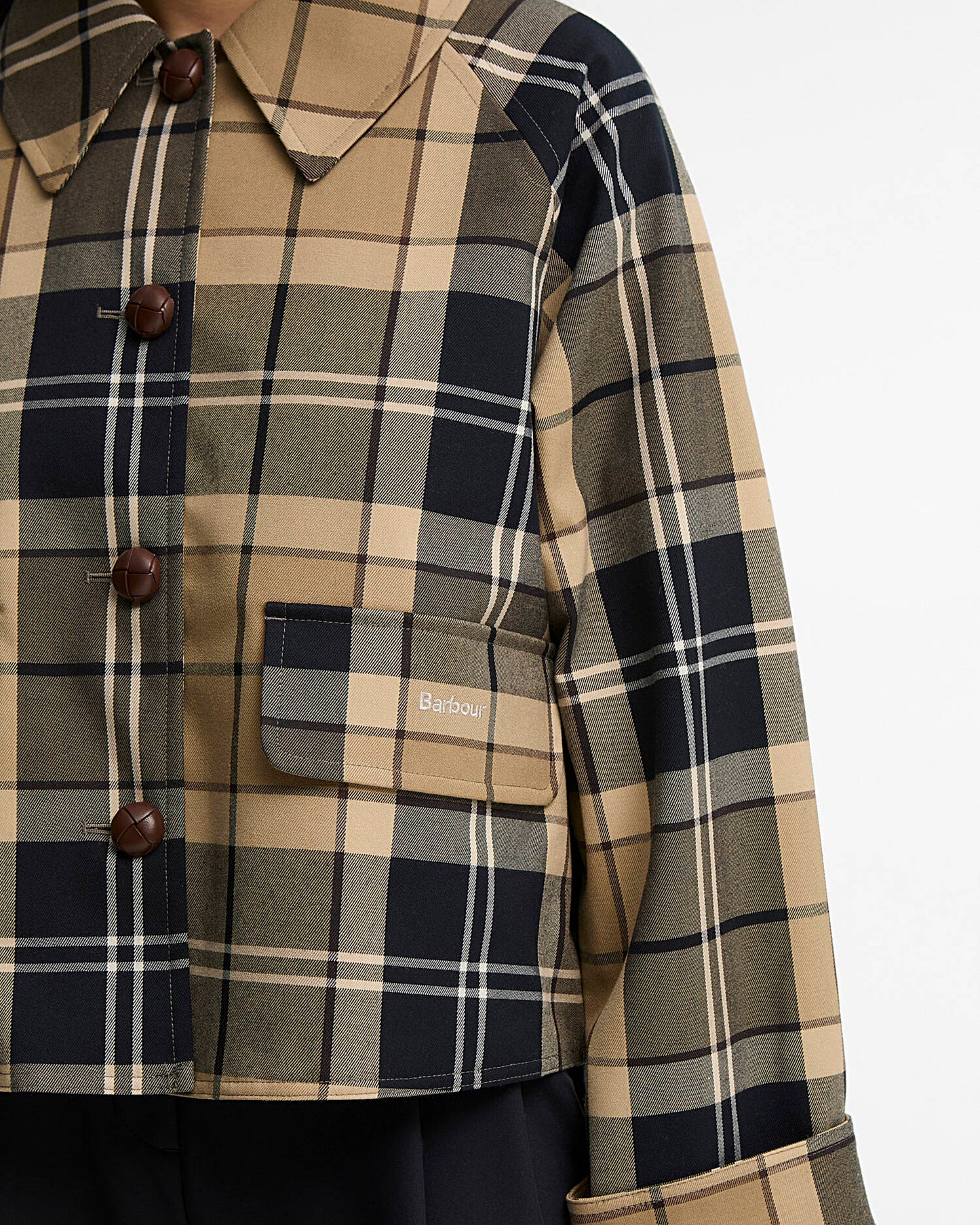 Delilah Tartan Showerproof Jacket
