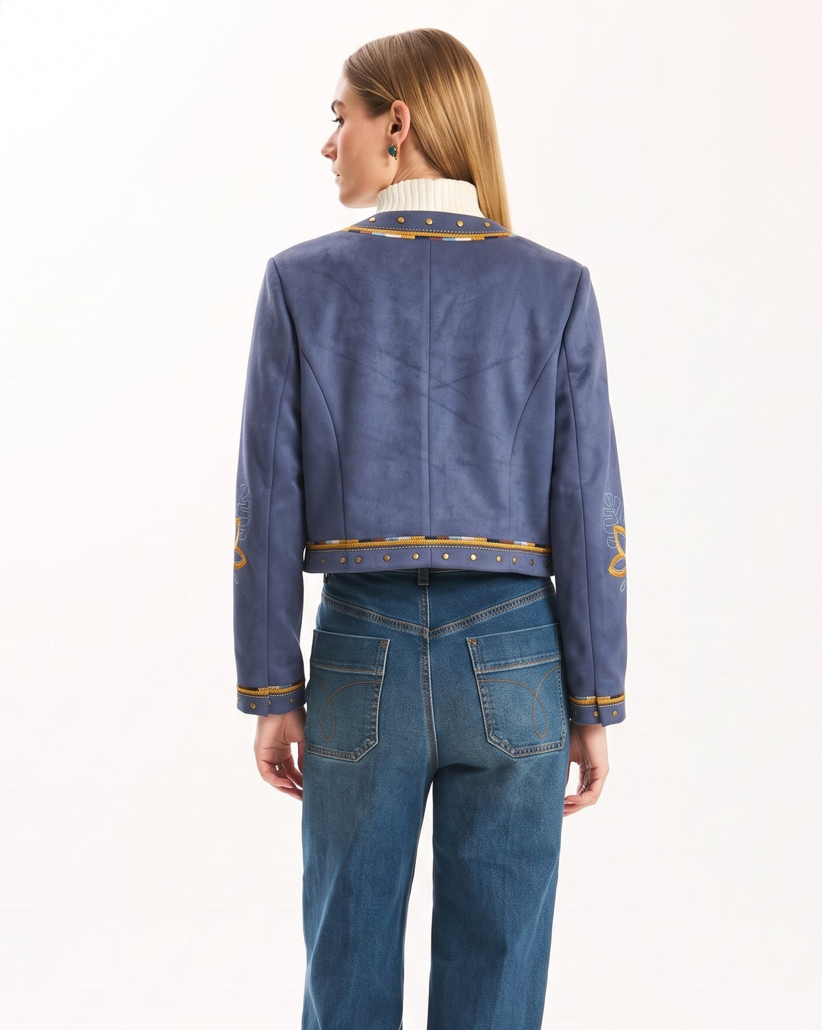 Laurie Double Faced Jacket - Midnight Navy