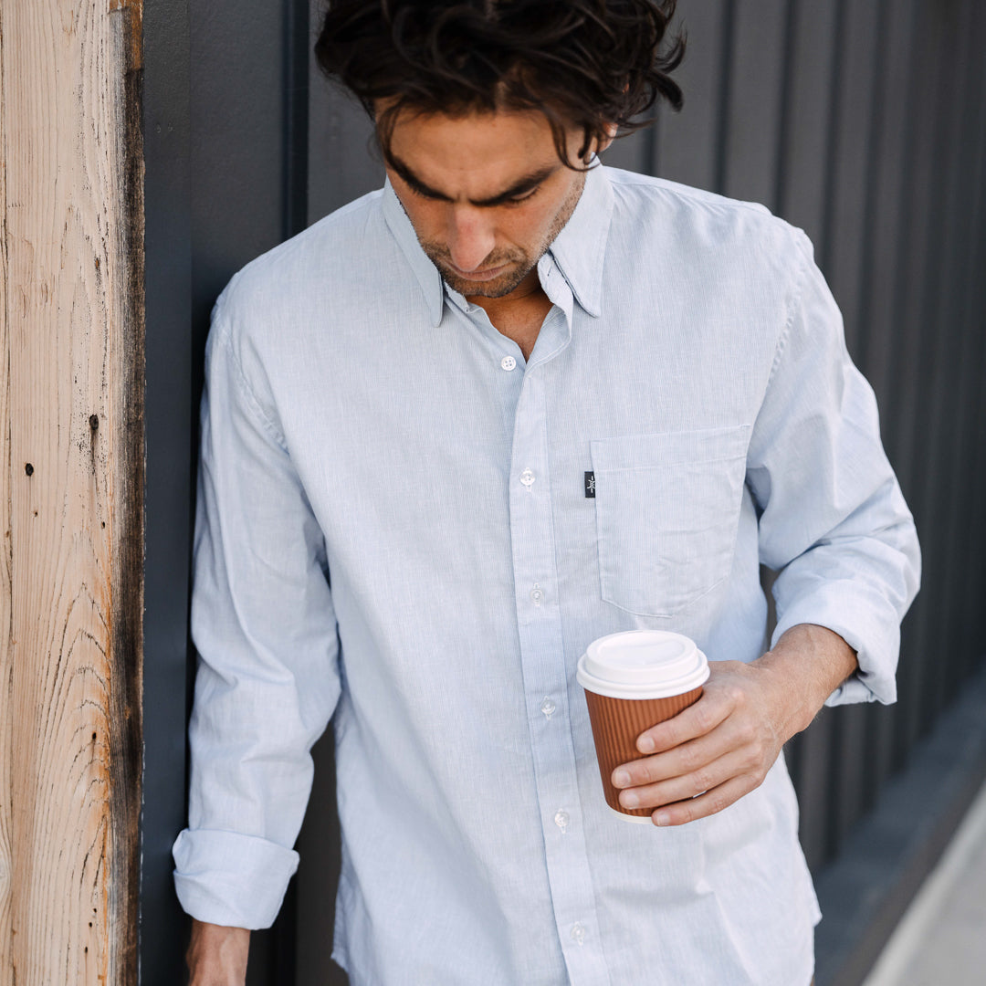 Texas Check - Borden Blue