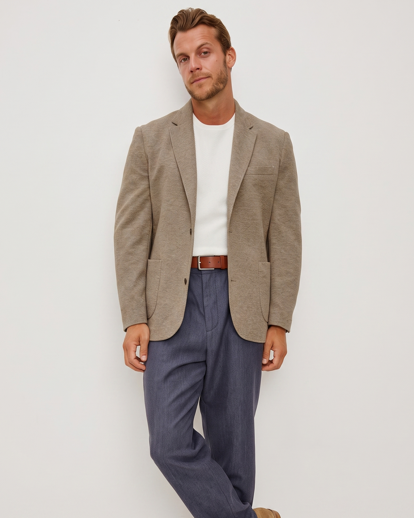 Lorenz Blazer - Walnut Heather