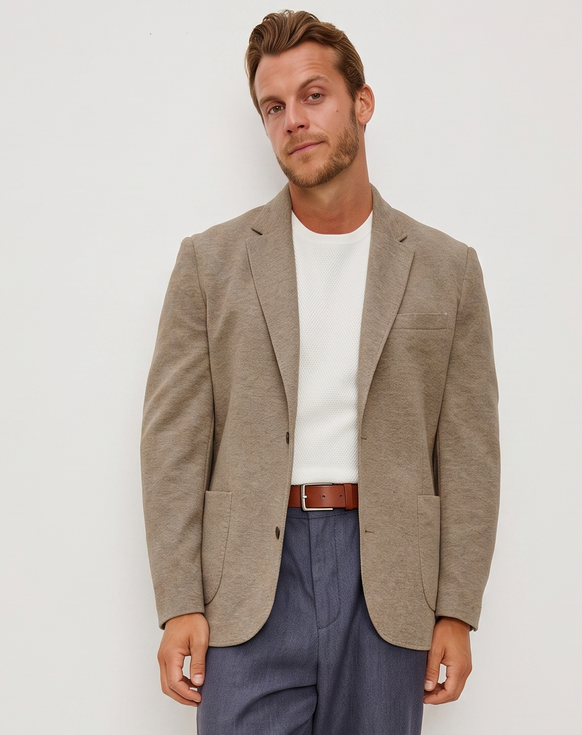 Lorenz Blazer - Walnut Heather