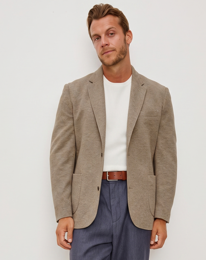 Lorenz Blazer - Walnut Heather