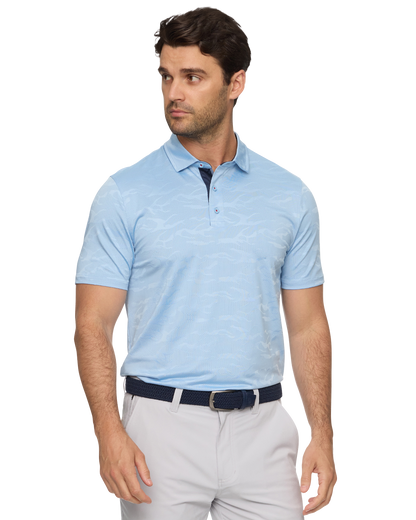 Arcadia SS Camo Performance Polo