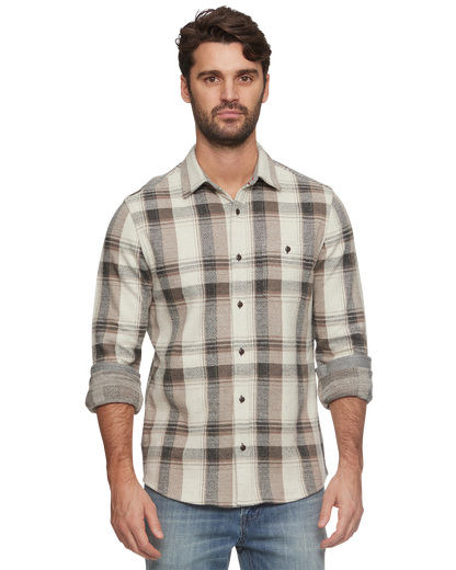 Clearbrook Ls Hero Knit Flannel