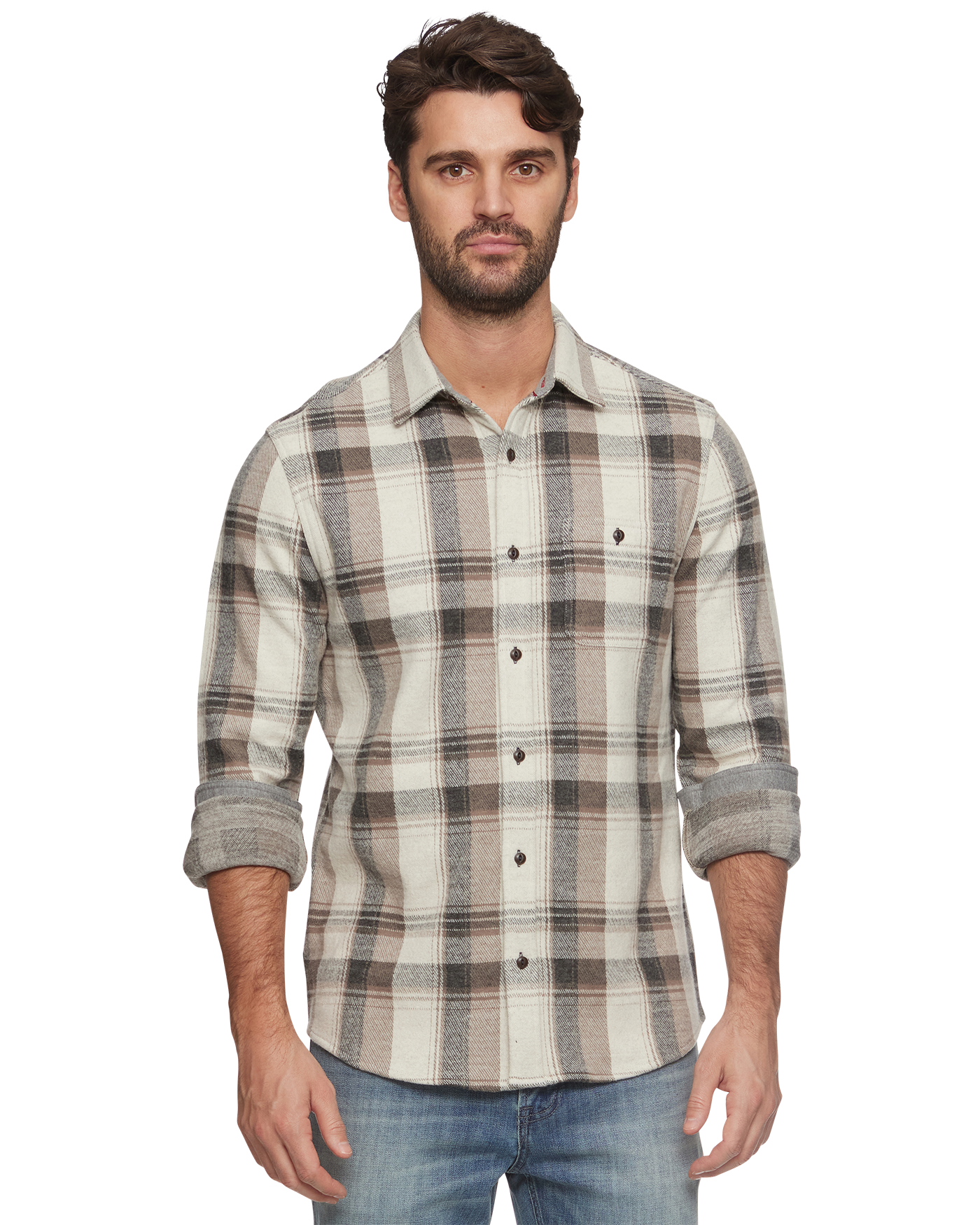 Clearbrook Ls Hero Knit Flannel