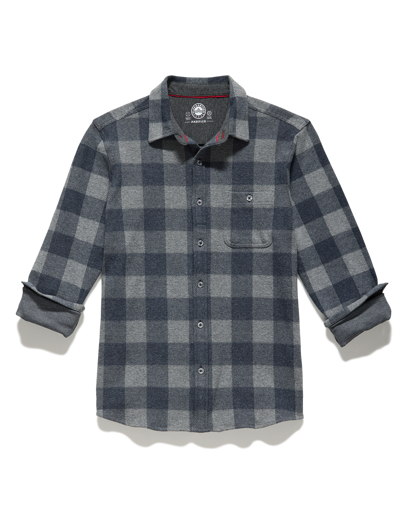 Thatcher Ls Hero Knit Flannel Shirt