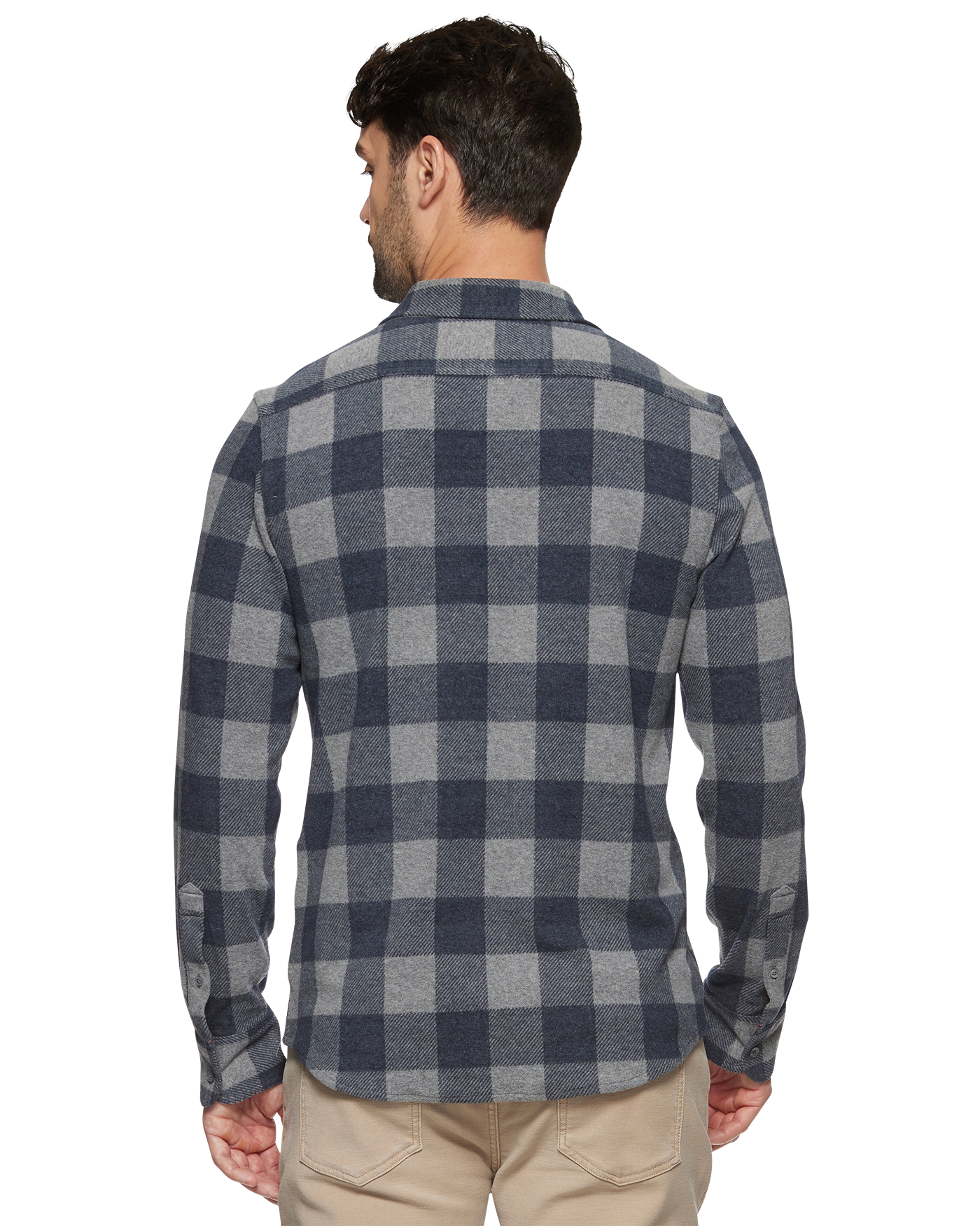Thatcher Ls Hero Knit Flannel Shirt