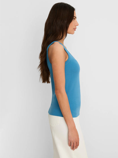 Perfect Knit Rib Scoop Tank