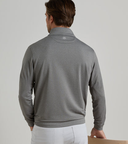 Perth Mélange Performance Quarter-Zip