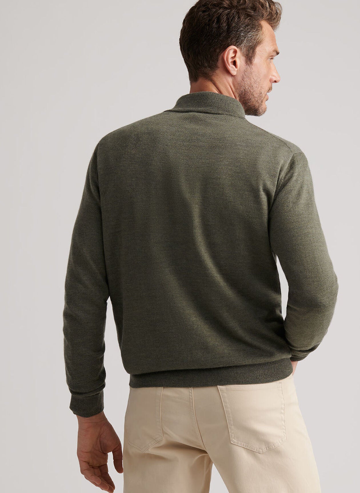 Autumn Crest Suede Trim Quarter-Zip