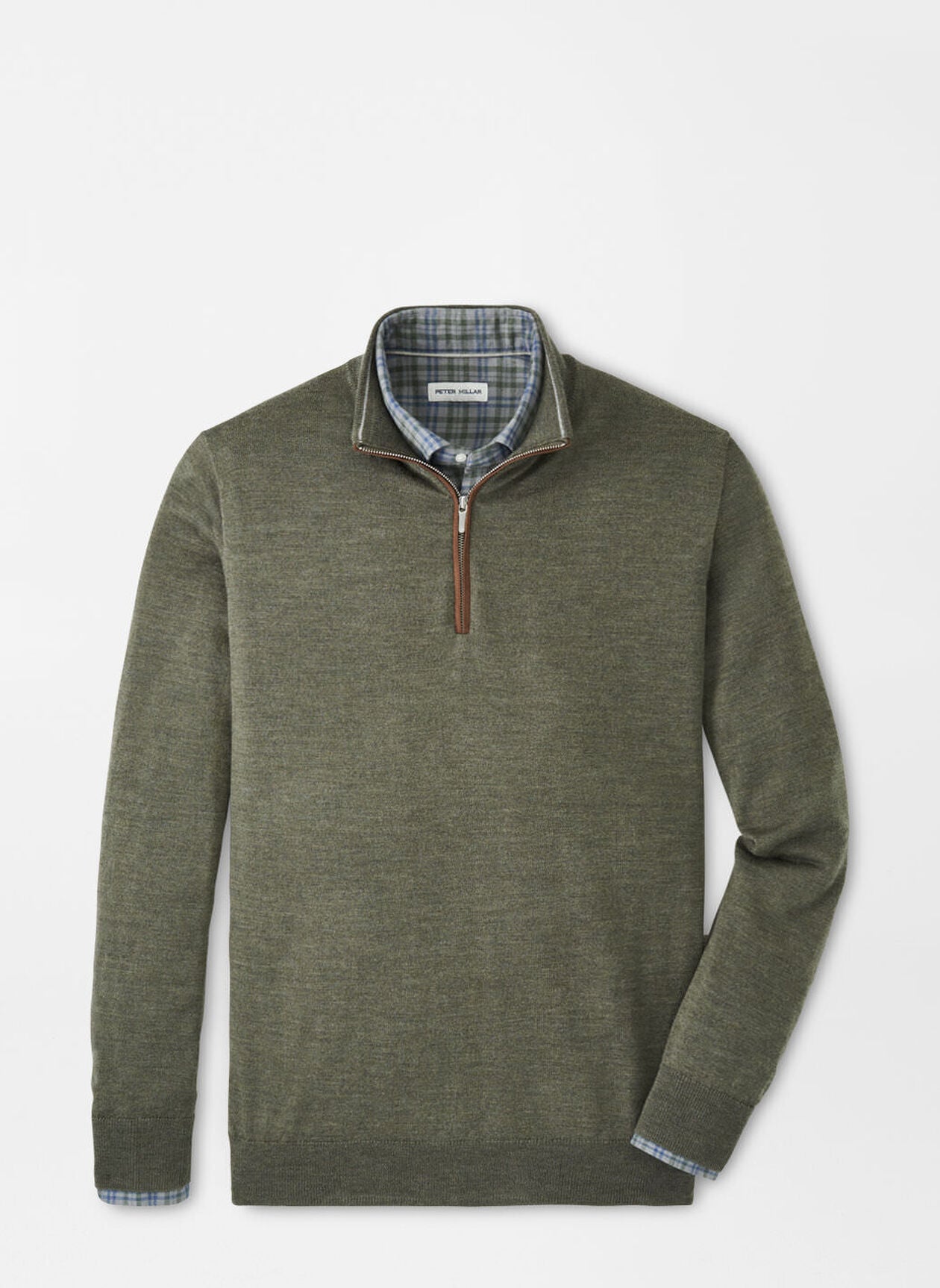 Autumn Crest Suede Trim Quarter-Zip