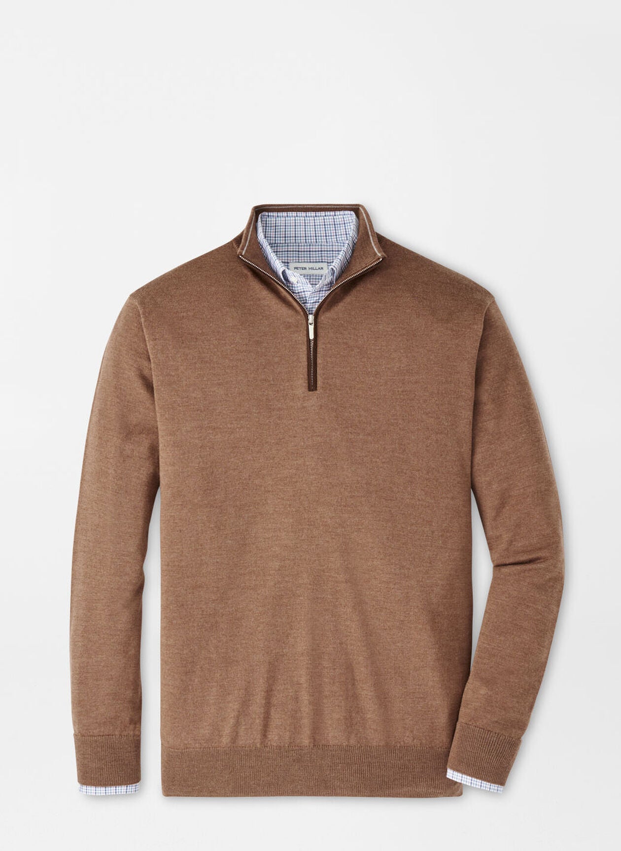 Autumn Crest Suede Trim Quarter-Zip