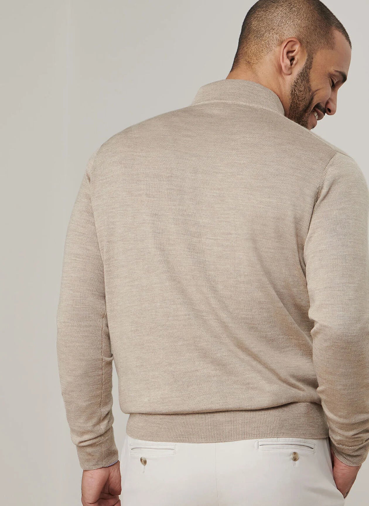 Autumn Crest Suede Trim Quarter-Zip