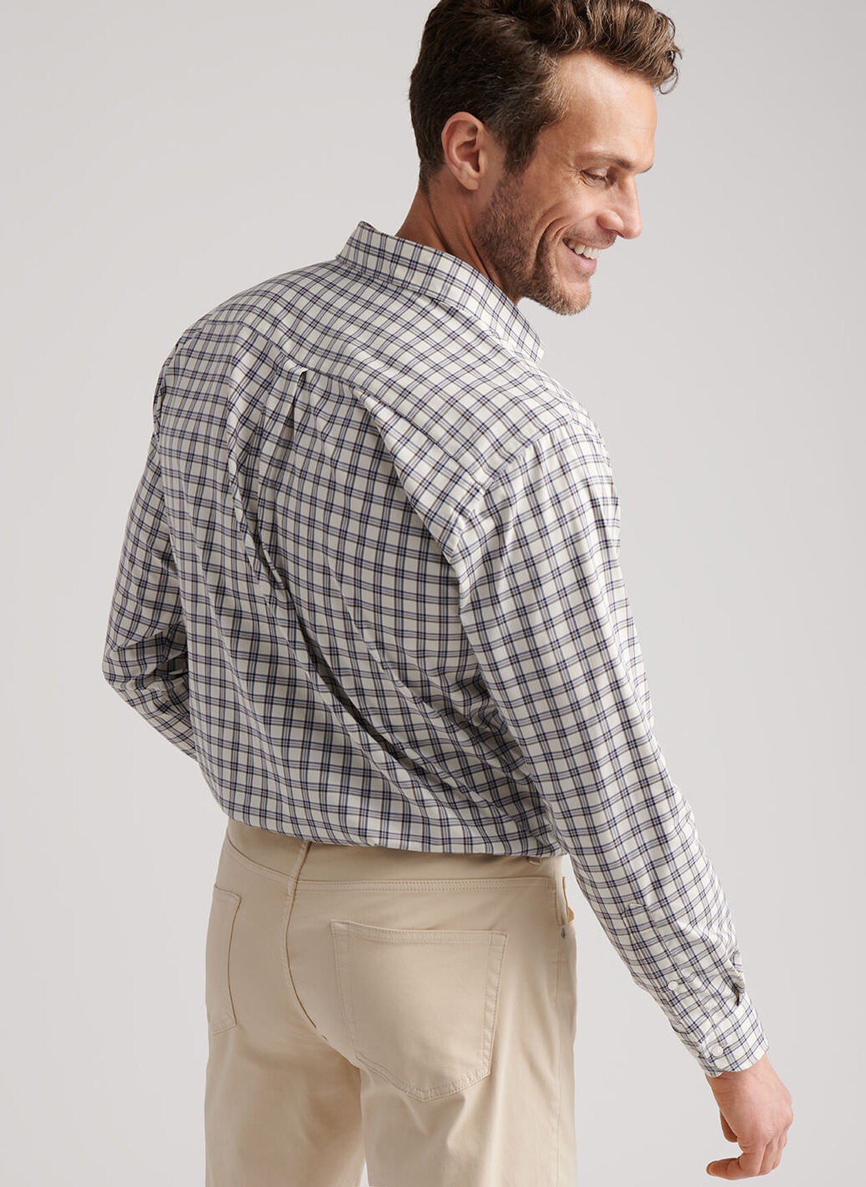 Lenox Crown Lite Cotton-Stretch Sport Shirt