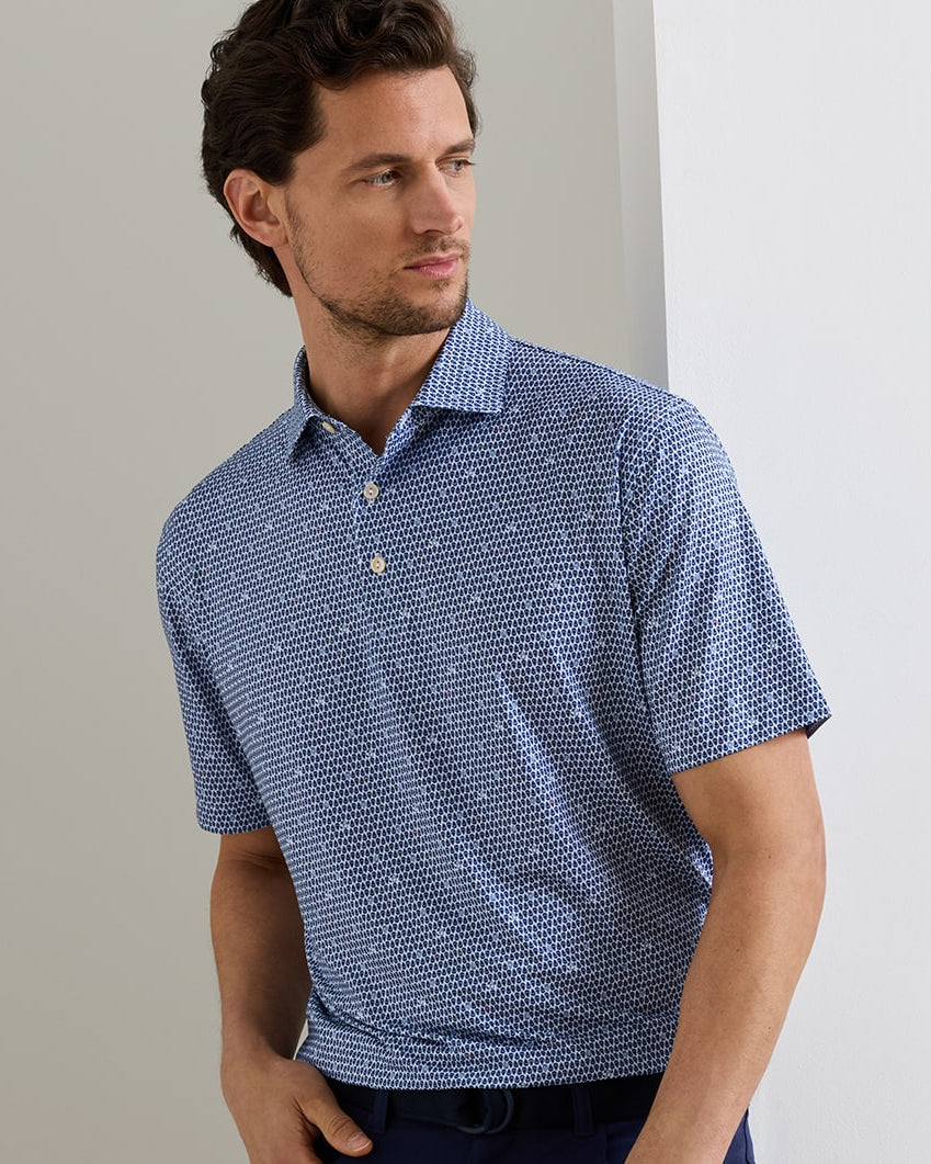 On The Half Shell Performance Jersey Polo