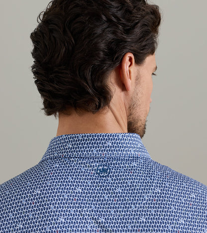 On The Half Shell Performance Jersey Polo