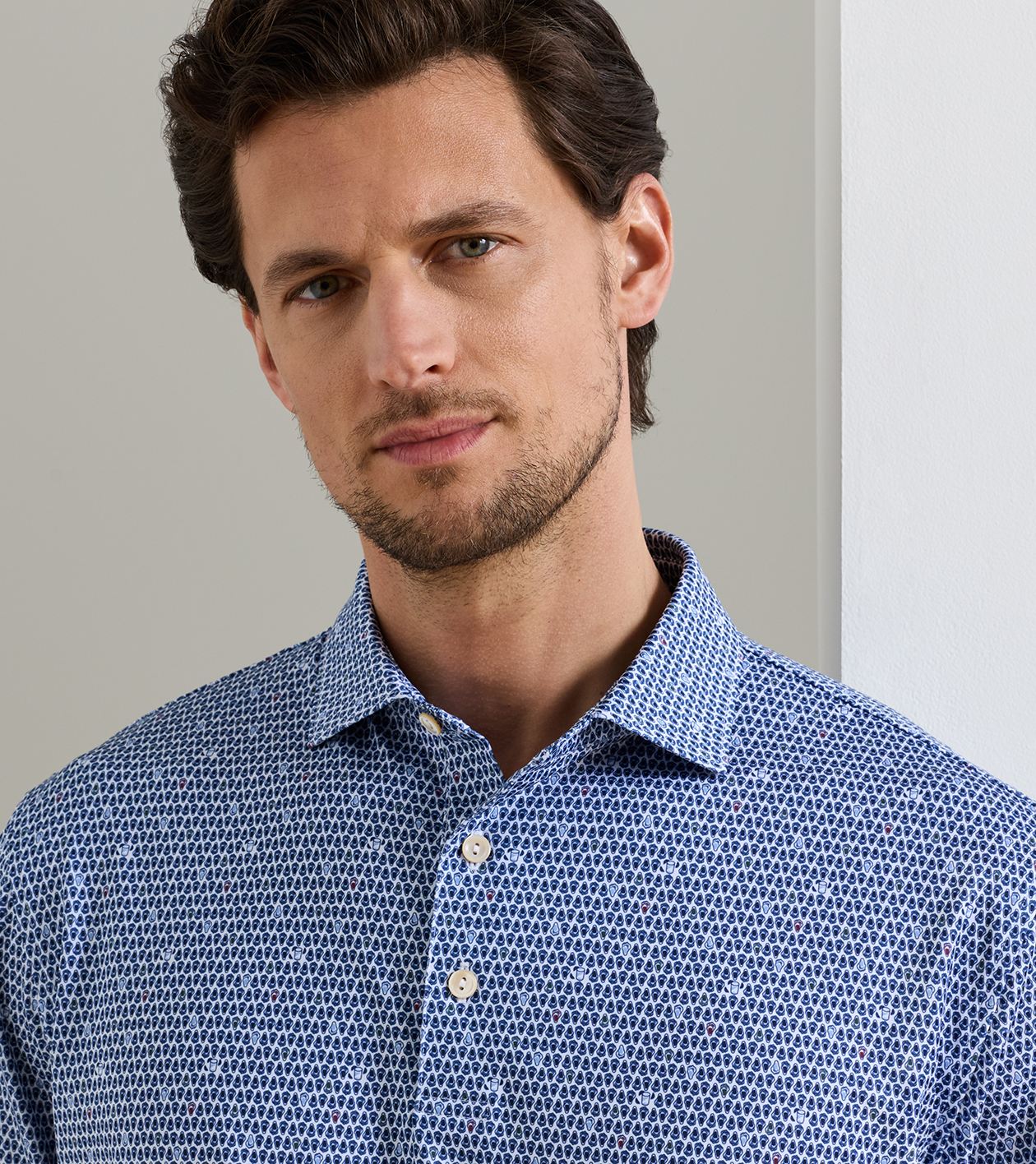 On The Half Shell Performance Jersey Polo