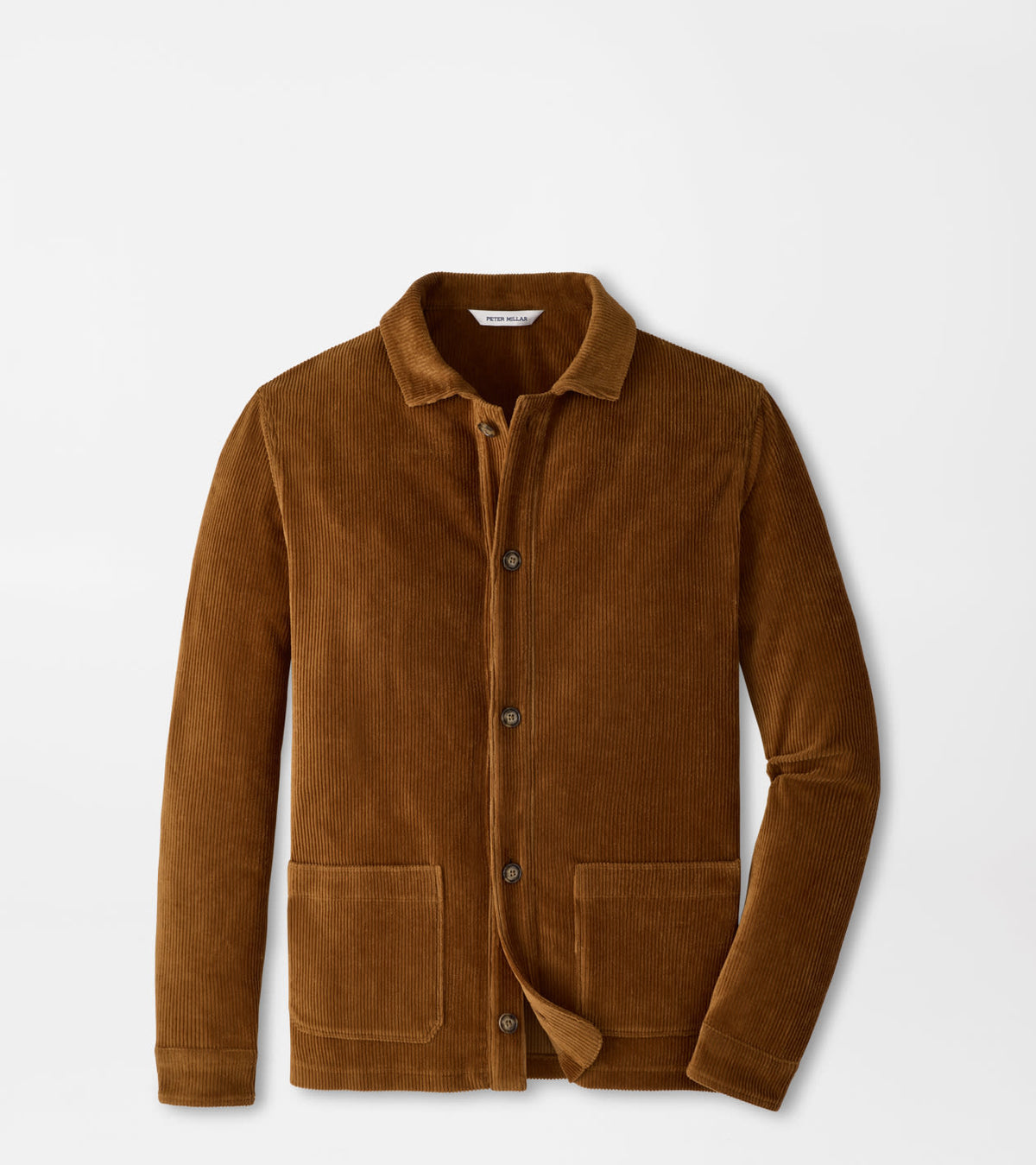 Corduroy Knit Chore Coat
