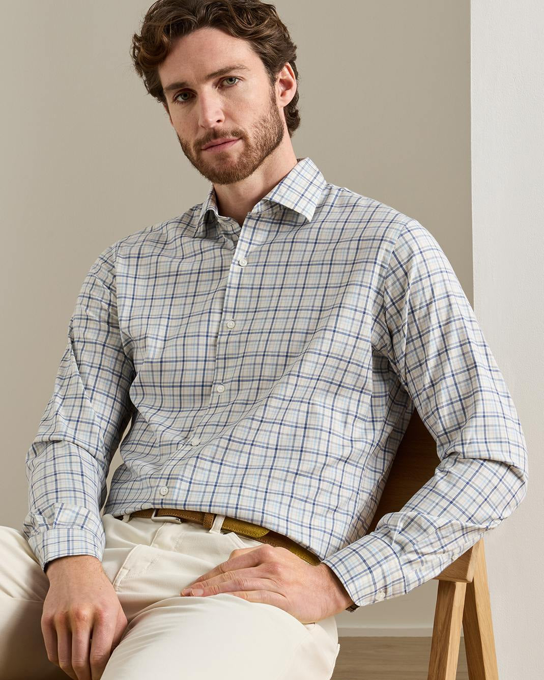 Wyatt Crown Soft Twill Sport Shirt