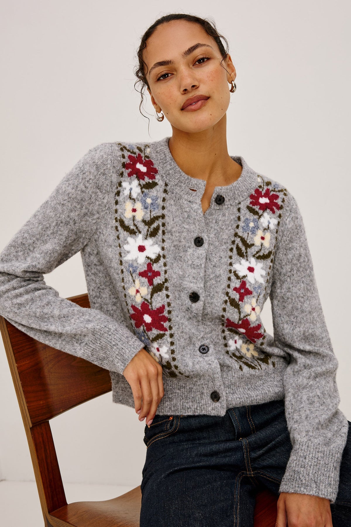 Millie - Grey Flora