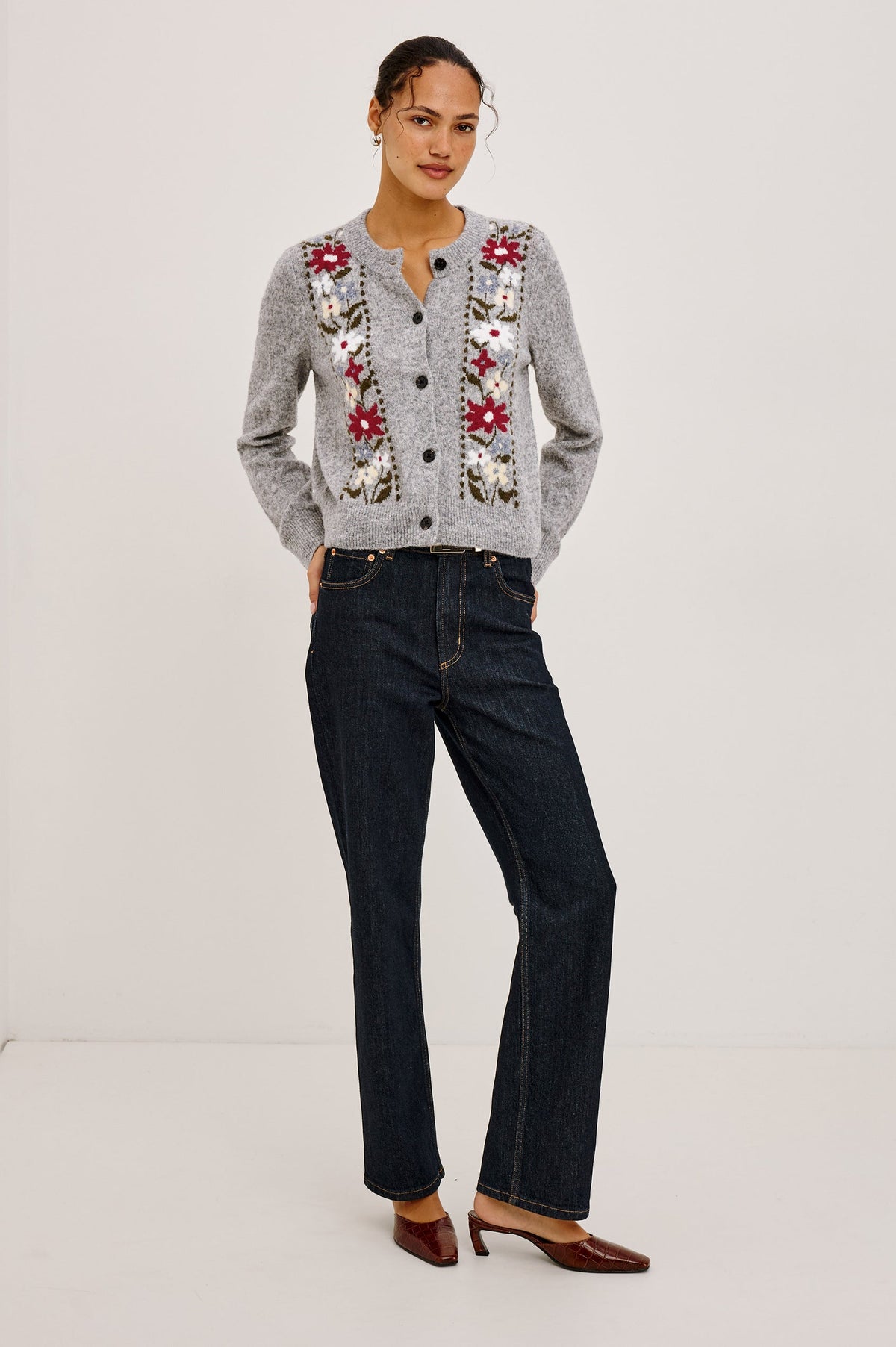Millie - Grey Flora