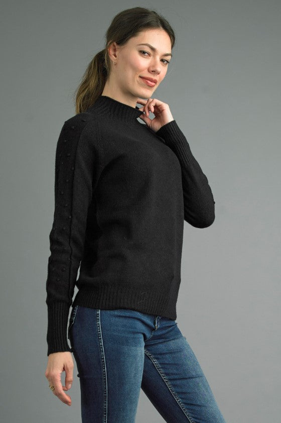 Mock Neck Sweater