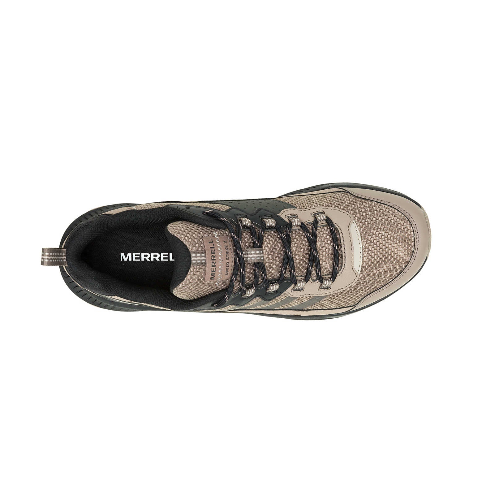 Speed Strike 2 M - Fungi beige and black hiking shoe by MERRELL, Men's Shoes HCO boutique