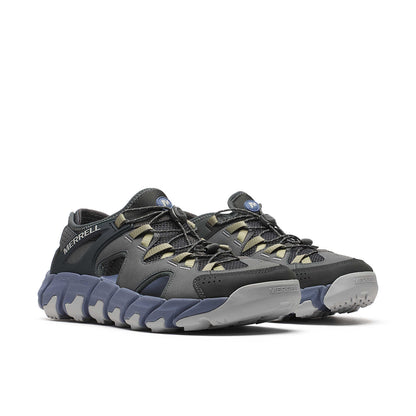 Maipo Explorer Sieve M - Alloy/Indigo men's breathable Merrell hiking sandals in gray multicolor
