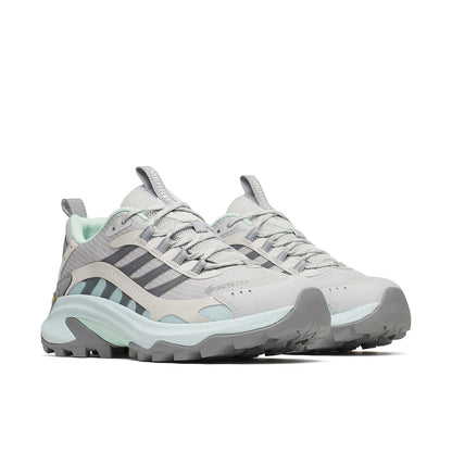 Moab Speed 2 GTX W - Belize by MERRELL, multicolor grey, turquoise, blue hiking shoes