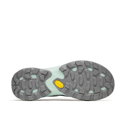 Moab Speed 2 GTX W - Belize by MERRELL, detailed grey, turquoise, blue sole, Women's Shoes HCO