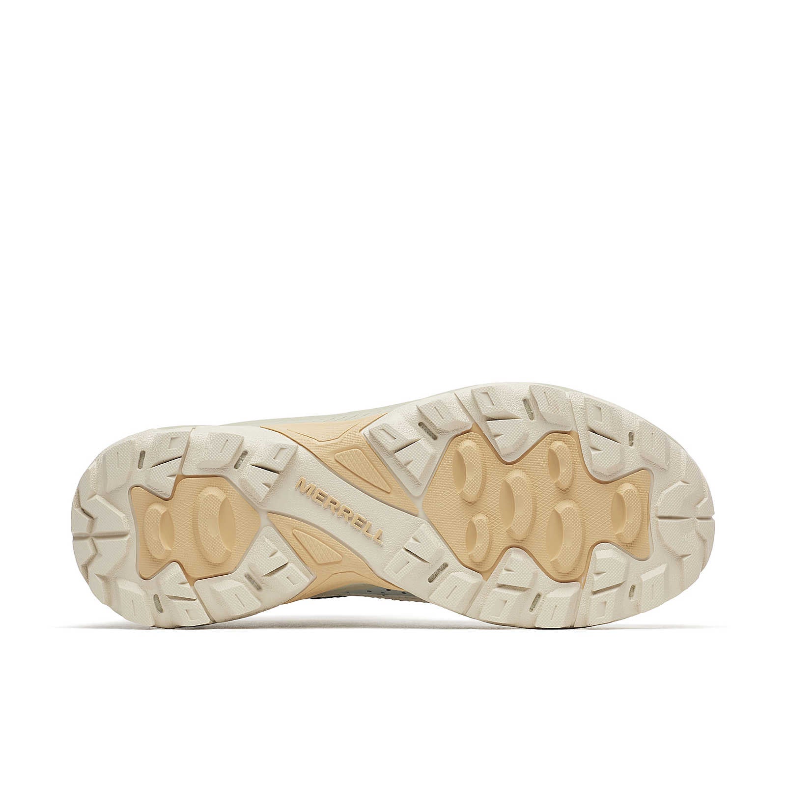 Eggshell Speed Strike 2 Mid W outsole with tread pattern and traction lugs