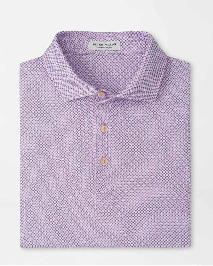 Ashgrove Performance Jersey Polo - Purple Iris