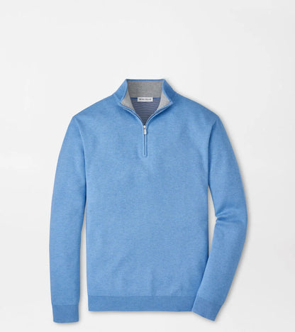Coolspun Lite Cotton Quarter-Zip Sweater
