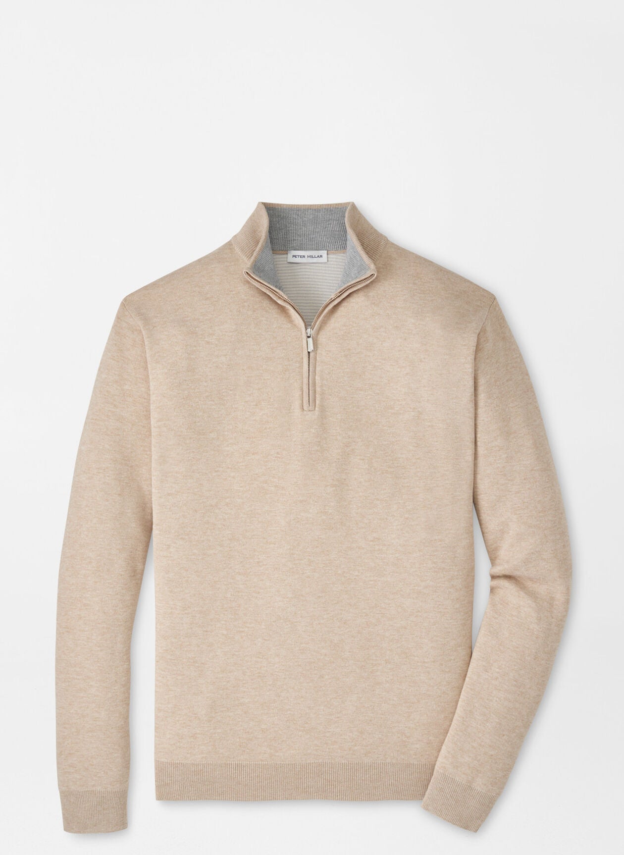 Coolspun Lite Cotton Quarter-Zip Sweater