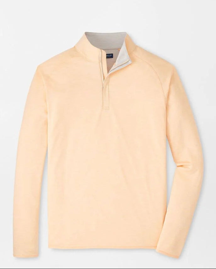 Stealth Performance Quarter-Zip - Light Orange Sorbet