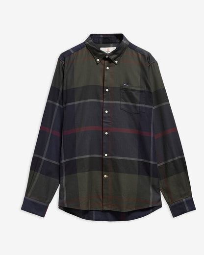 Dunoon Tartan Tailored Shirt - Shadow Classic Tartan