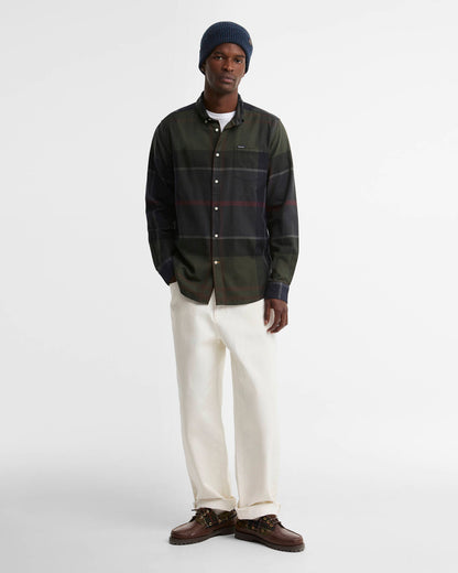 Dunoon Tartan Tailored Shirt - Shadow Classic Tartan