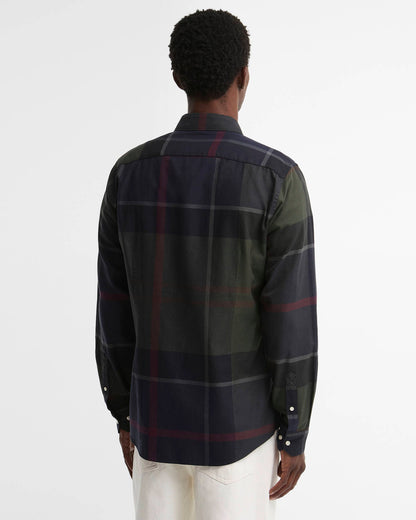 Dunoon Tartan Tailored Shirt - Shadow Classic Tartan