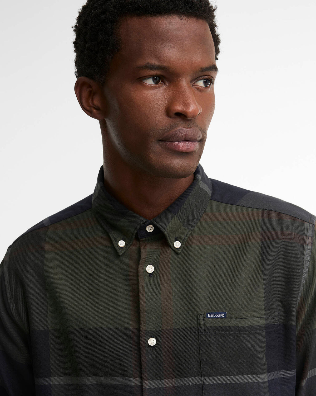 Dunoon Tartan Tailored Shirt - Shadow Classic Tartan