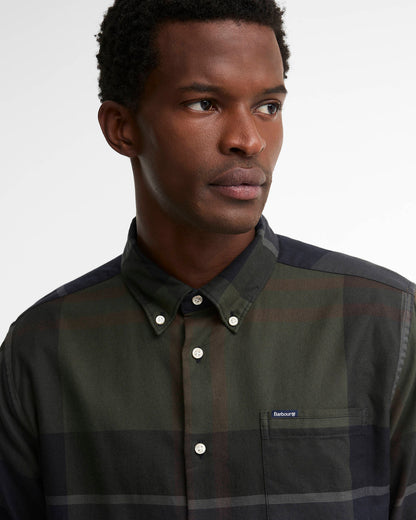 Dunoon Tartan Tailored Shirt - Shadow Classic Tartan