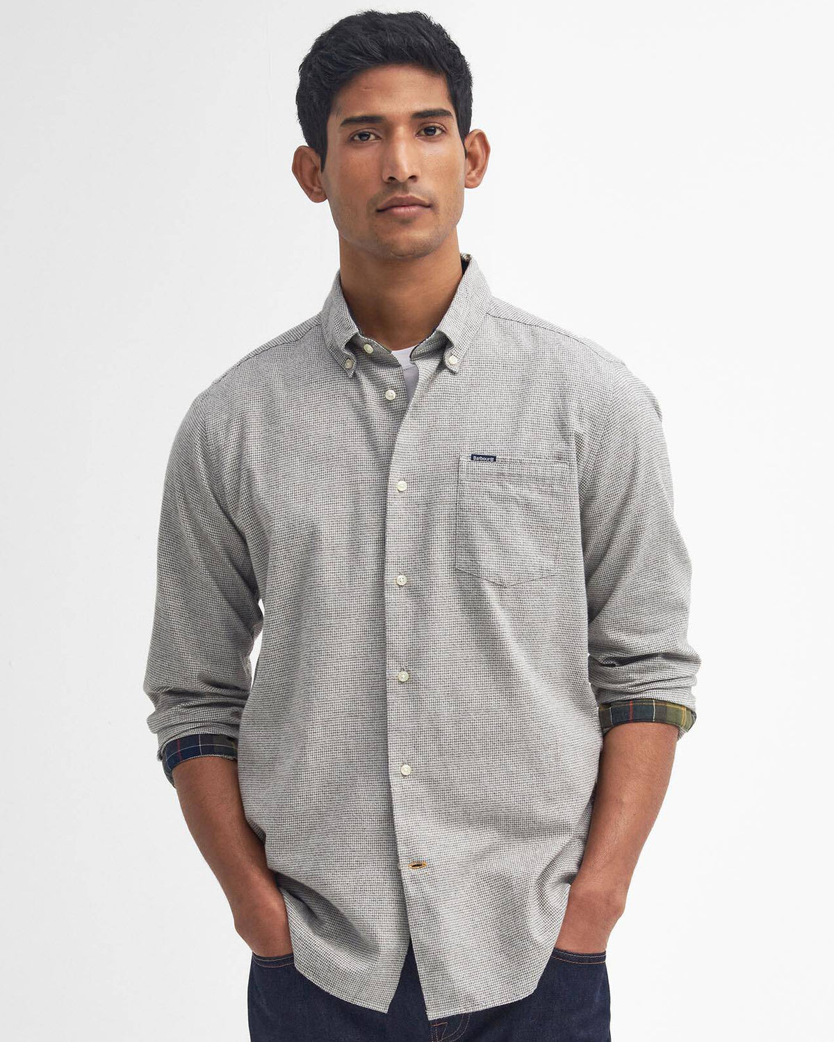 Turner Tailored Houndstooth Shirt