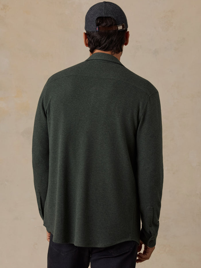 Legend Sweater Shirt - Fall Evergreen Twill