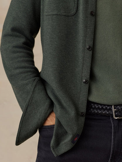 Legend Sweater Shirt - Fall Evergreen Twill