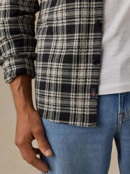 Legend Sweater Shirt - Charcoal Coast Plaid