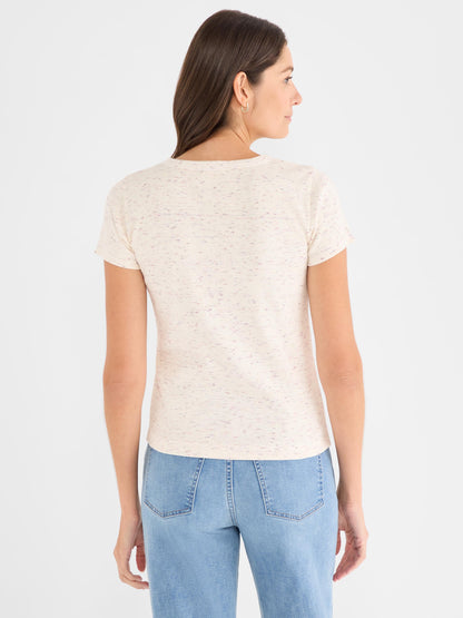 Speckled Crew Neck Tee