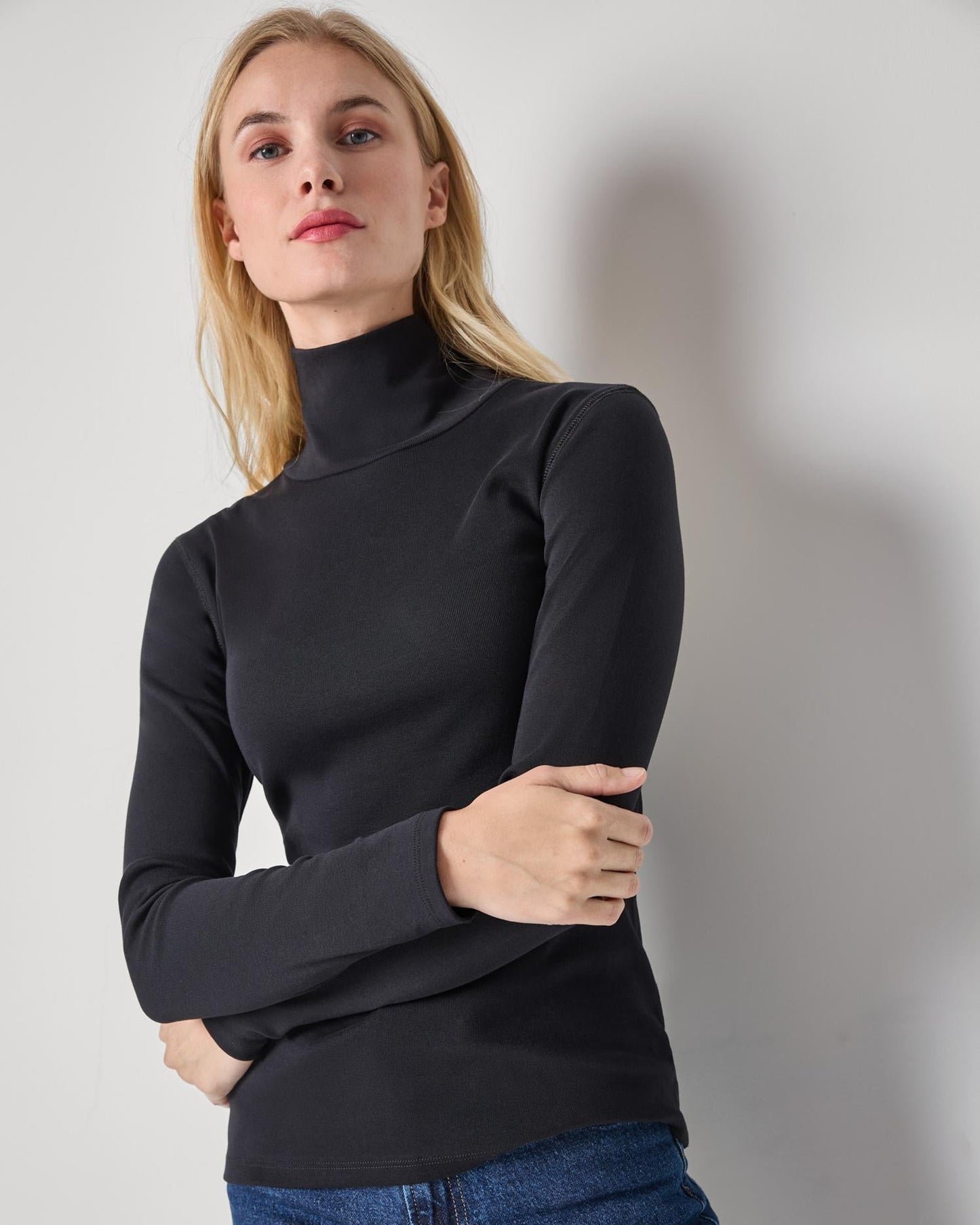 Long Sleeve Turtleneck Tee
