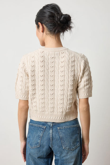 Short Sleeve Cardigan Sweater