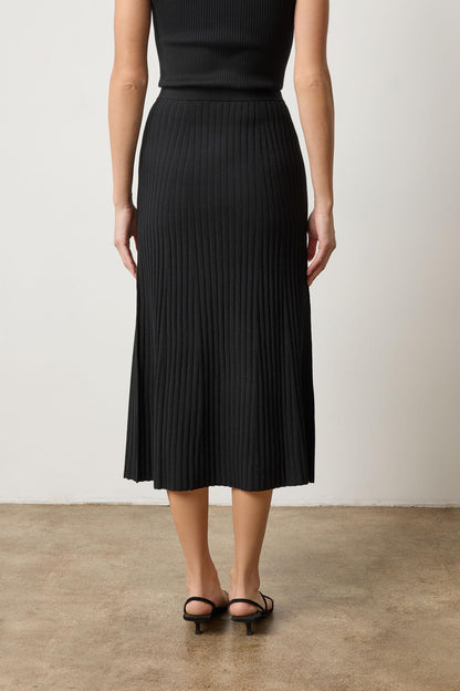 Straight Rib Skirt