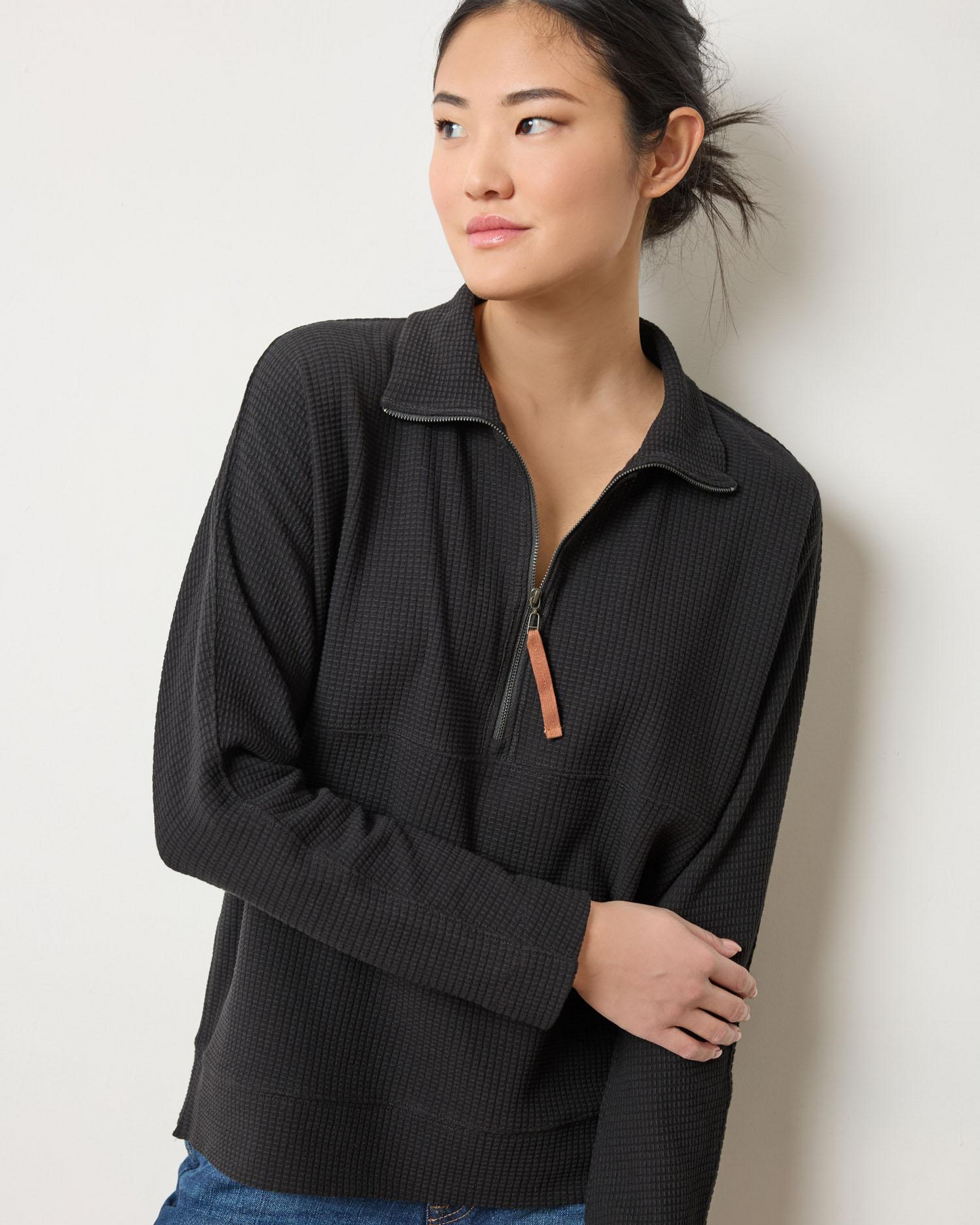 Dolman Oversized Half Zip